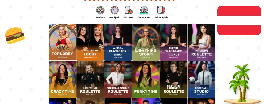 Bob Casino Live-Dealer