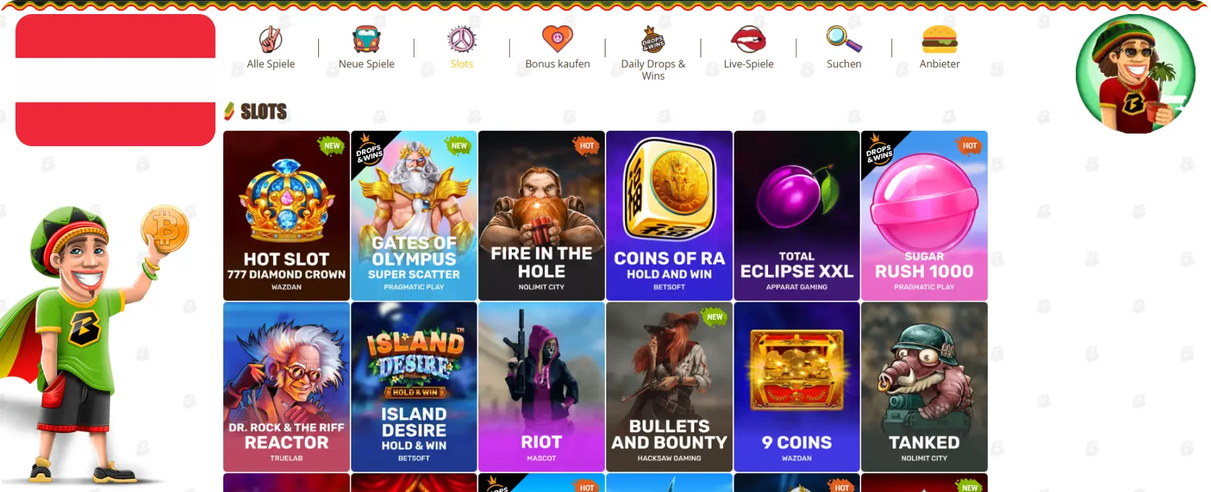 Bob Casino Beste Casino-Anbieter